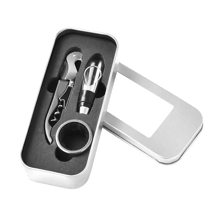 3pcs vinum accessiones cum fenestra stagni arca archa vinum