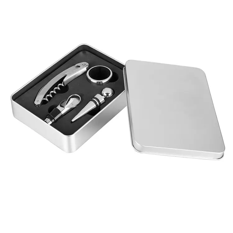4PCs Tools Tin Box Vinum Set