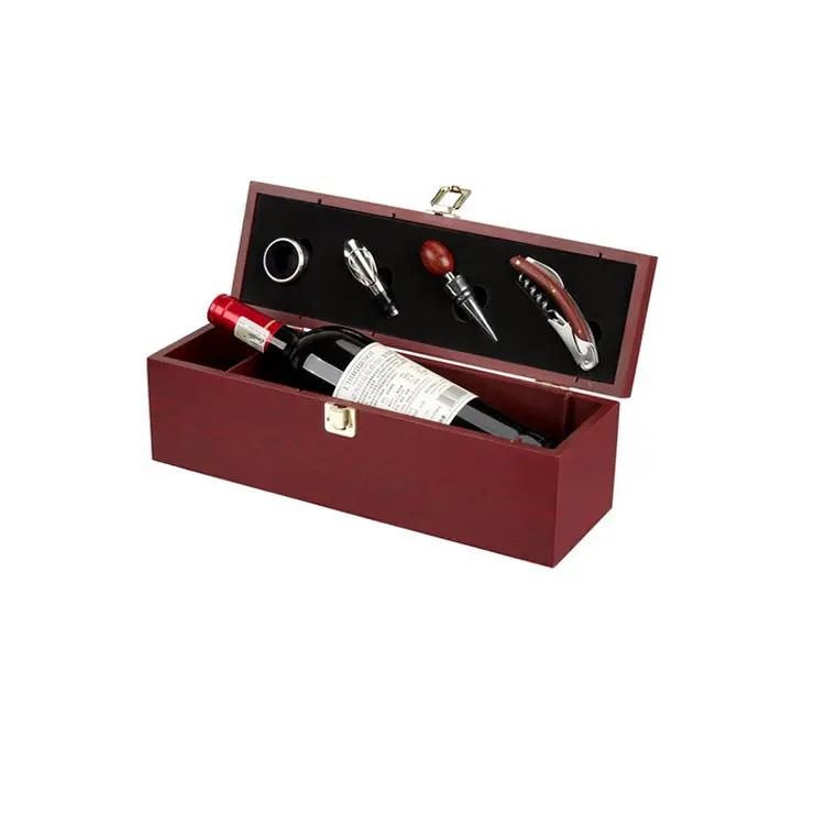 Rubrum Wooden Vinum Set