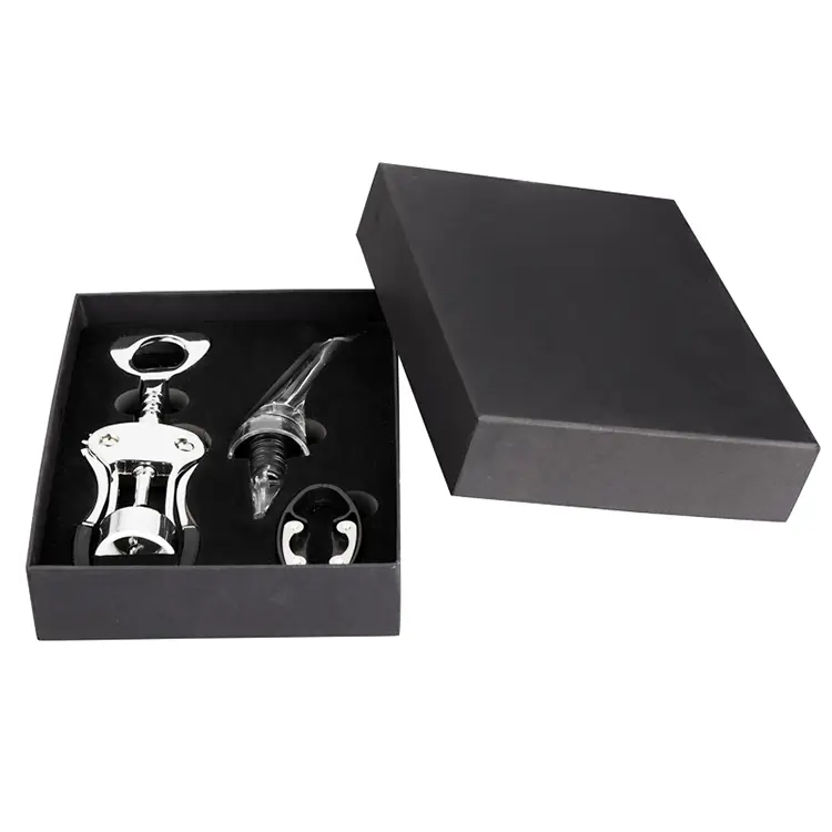 Top et deorsum operculo cardboard box vinum set